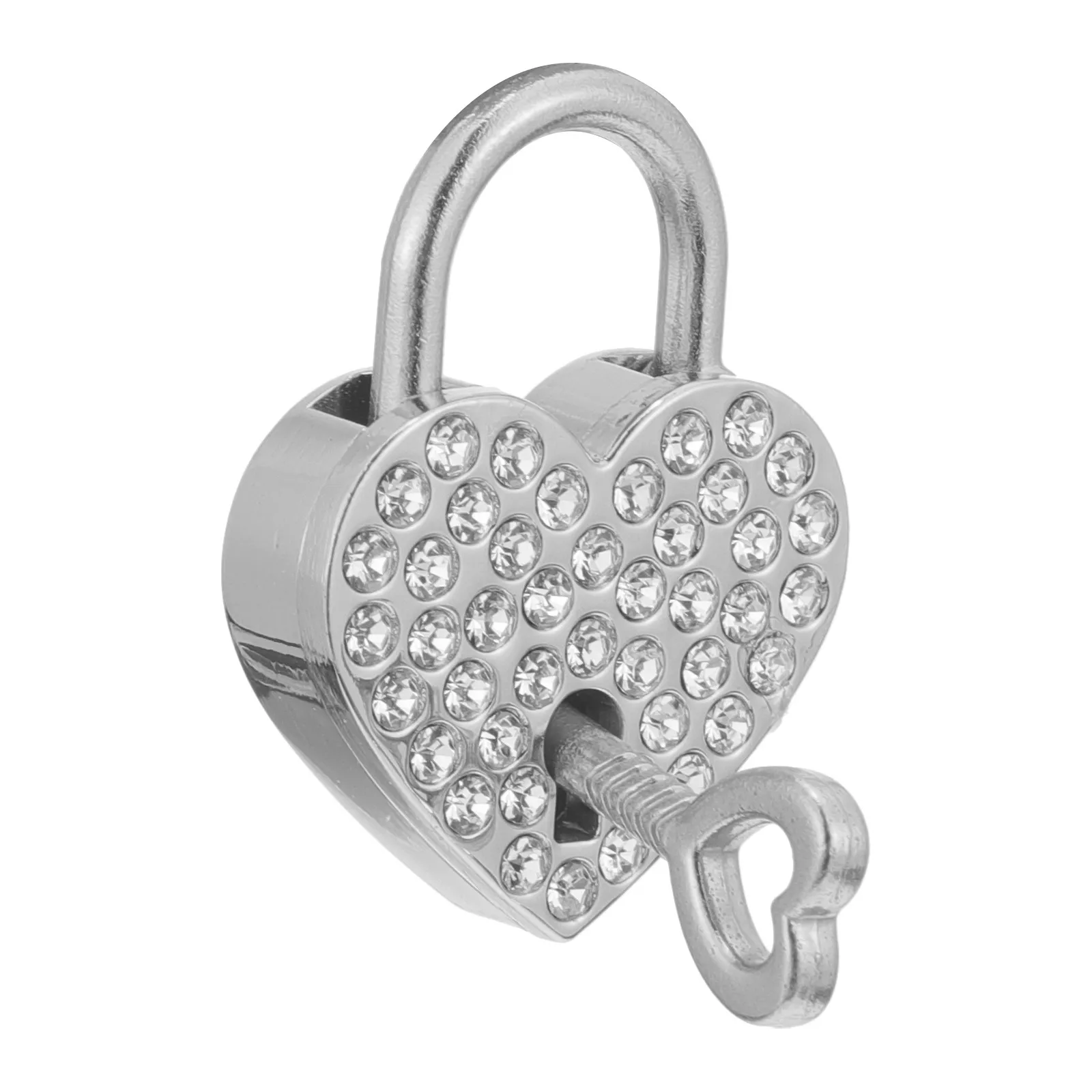 Heart Shape Love Lock Set – Rustproof Sun & Rain Resistant for Wishing Tree, Bridge, Bag Hanging Decor