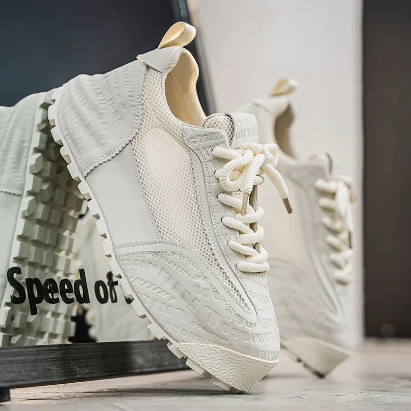 جديد أحذية رجالي حجم كبير أحذية رياضية تنفس تنفس مركب سايكو العلوي سميكة المضادة للانزلاق باطن مقاومة للاهتراء حذاء