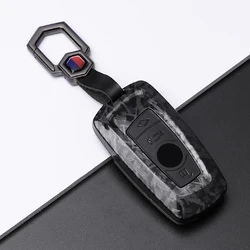 ABS Carbon Fiber Car Key Case Cover Shell Fob For BMW 1 3 5 7 Series X1 X3 X5 X6 F20 F30 F10 F15 F16 F25 F34 F11 F31 M3 M4