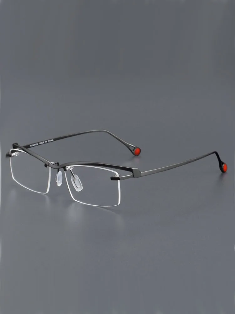 Gafas de miopía para hombre, montura Anti radiación óptica de luz azul, prescripción ajustable, astigmatismo