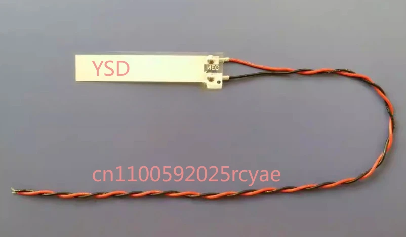 

Пьезоэлектрический датчик из пленки ПВДФ IPS-7216, изготовленный на заказ, толщиной 52 мкм, размером 72*16 мм (длина*ширина).