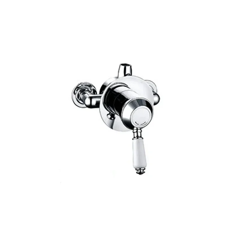 Traditional single handle brass shower faucet
