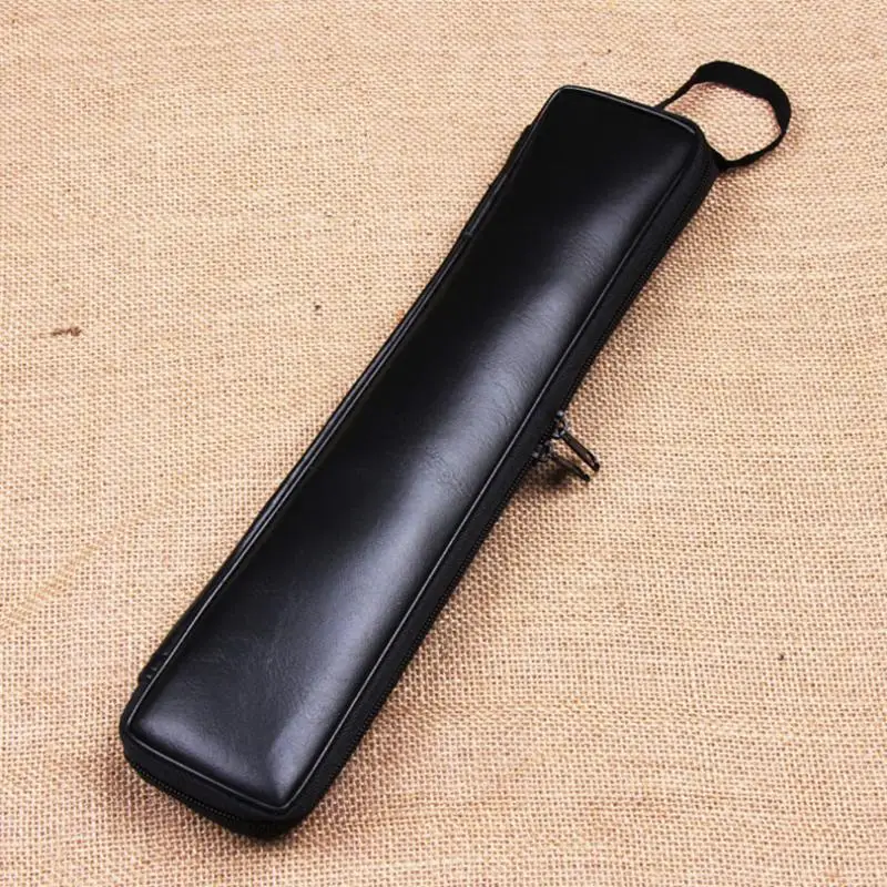 Portable Flute Bag Waterproof Pu Leather Instrument Storage Bag Thickened Saxophone Drumsticks Bag Instruments Accessories 2024