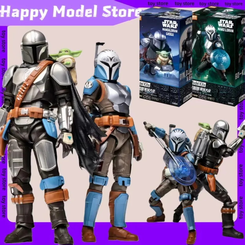 

In Stock Star Wars Beyond Version The Mandalorian Ding Jialun Gu Gu Bocatan Building Blocks Model Figure Collection Ornament Toy