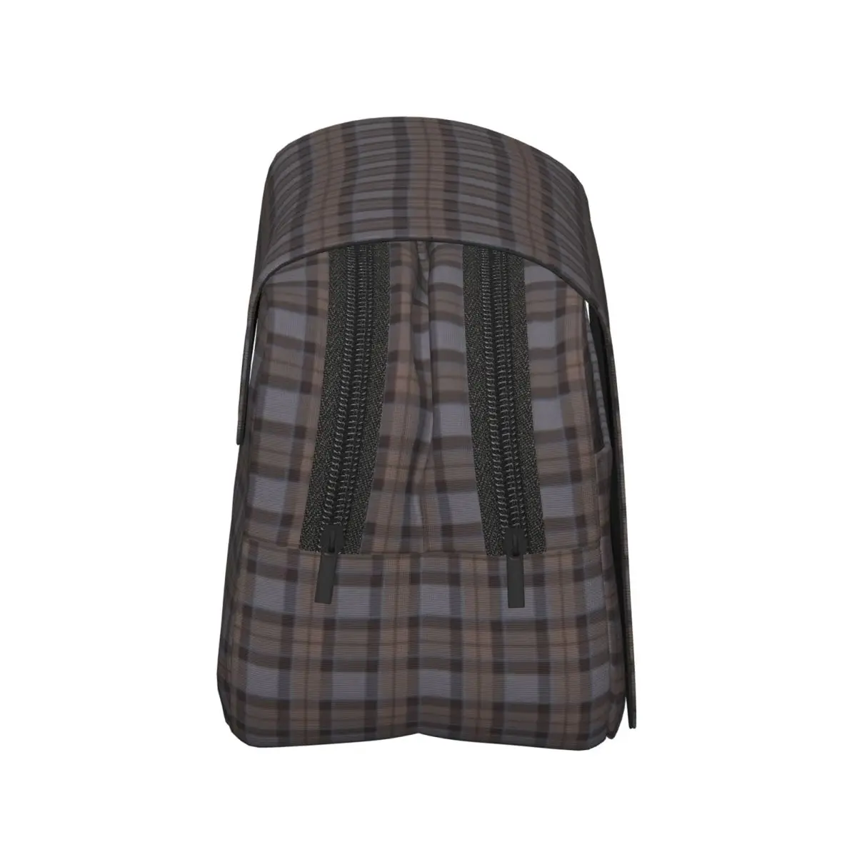 Outlander Plaid - Fraser Tartan Pencil Case Pencil Pouch Hard Shell Leather Large Capacity Pen Box Pencil Bag for Kids Gifts