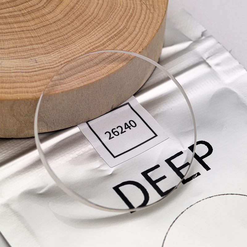 زجاج الياقوت الكريستالي العميق الأصلي لملحقات الساعة العامة AP 26240 ROYAL OAK OFFSHORE