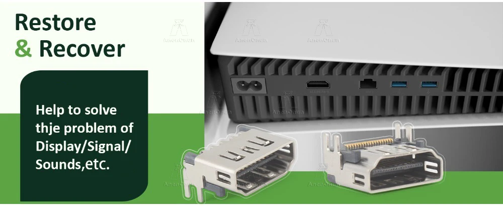 HDMI-Anschluss für Xbox Series S Premium Ersatz-Reparaturteil HDMI-Schnittstellenanschlussbuchse Xbox Series S Konsolenzubehör – Detail 2