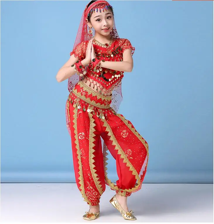 

Children's Dance Clothing Indian Belly Performance Clothing Girls