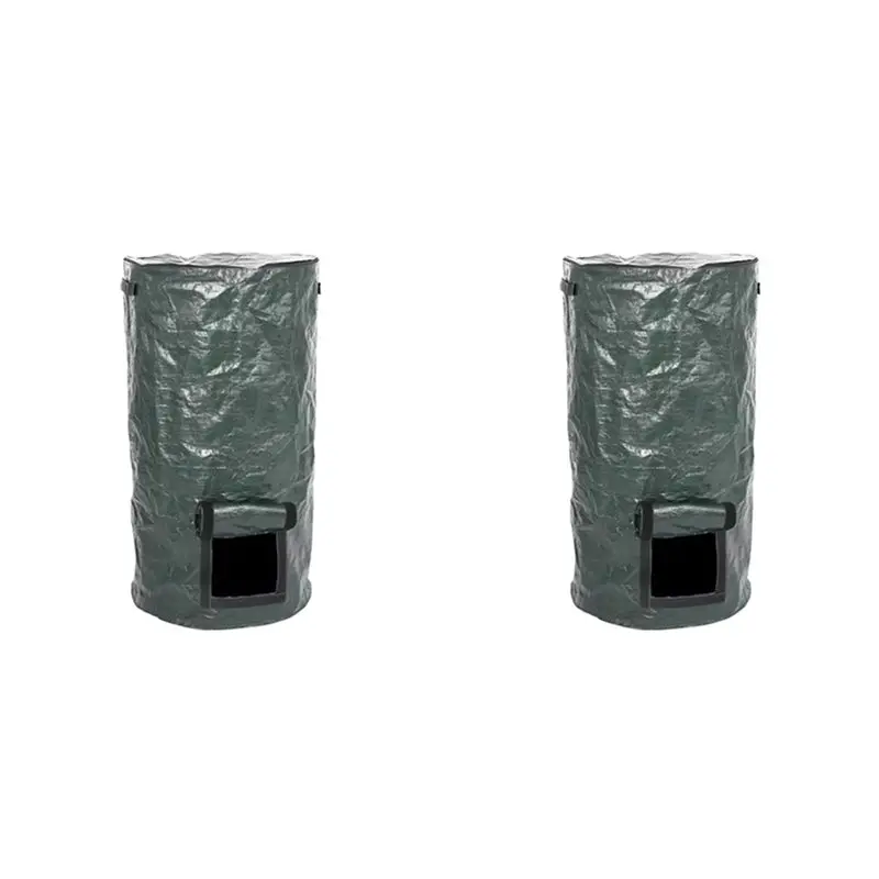 

【ЭЛЕКТРОННЫЕ АКСЕССУАРЫ】2X Мешок для компоста, мешок для органических отходов, мешок для ферментации кухонных отходов из ПЭ, сборщик отходов