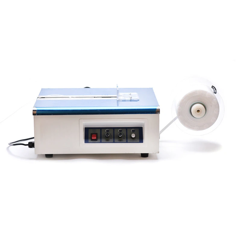 

Desktop intelligent strapping machine Automatic manual strapping machine Vegetable printing candle packaging and othe
