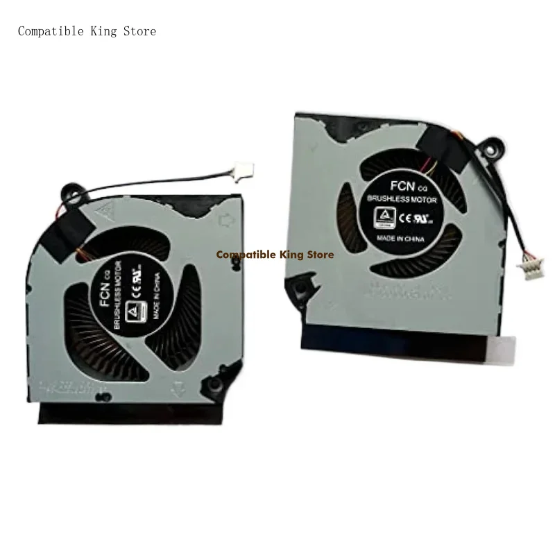 X CPU GPU Cooling Fan for Acer Predator Helios 300 AN515-55 43 PH317-53 PH315-52 AN517-51 52 41 DFS5K223052836 DFS531005PL0T