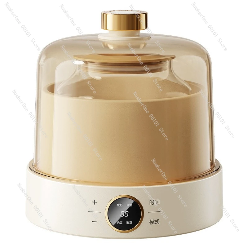 110V volt glass yogurt machine multi-function cup liner intelligent constant temperature automatic