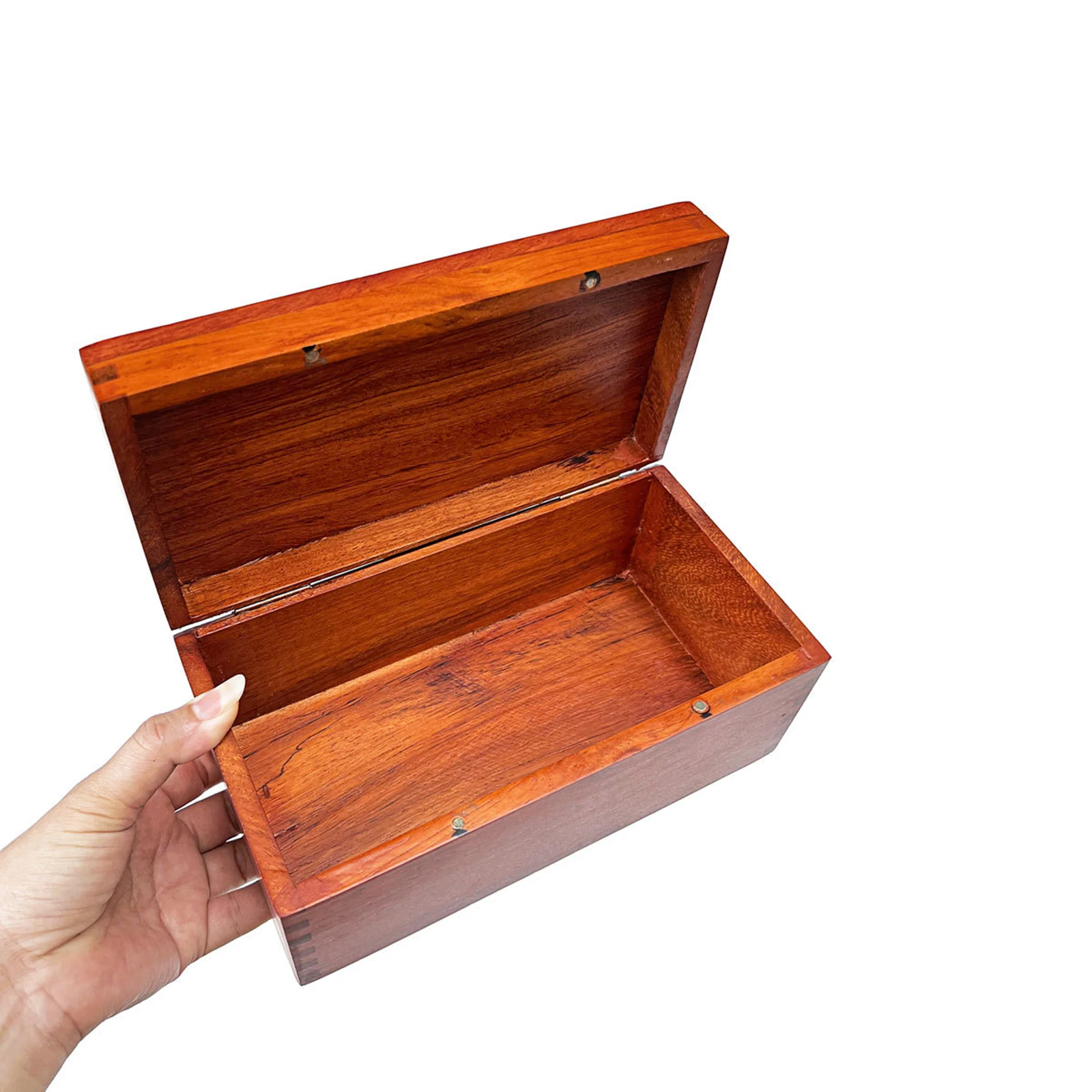 Wooden Jewelry Box Vintage Multipurpose for Women Trinket Organizer Keepsake Storage Box Trinket Chest for Home Dressing Table