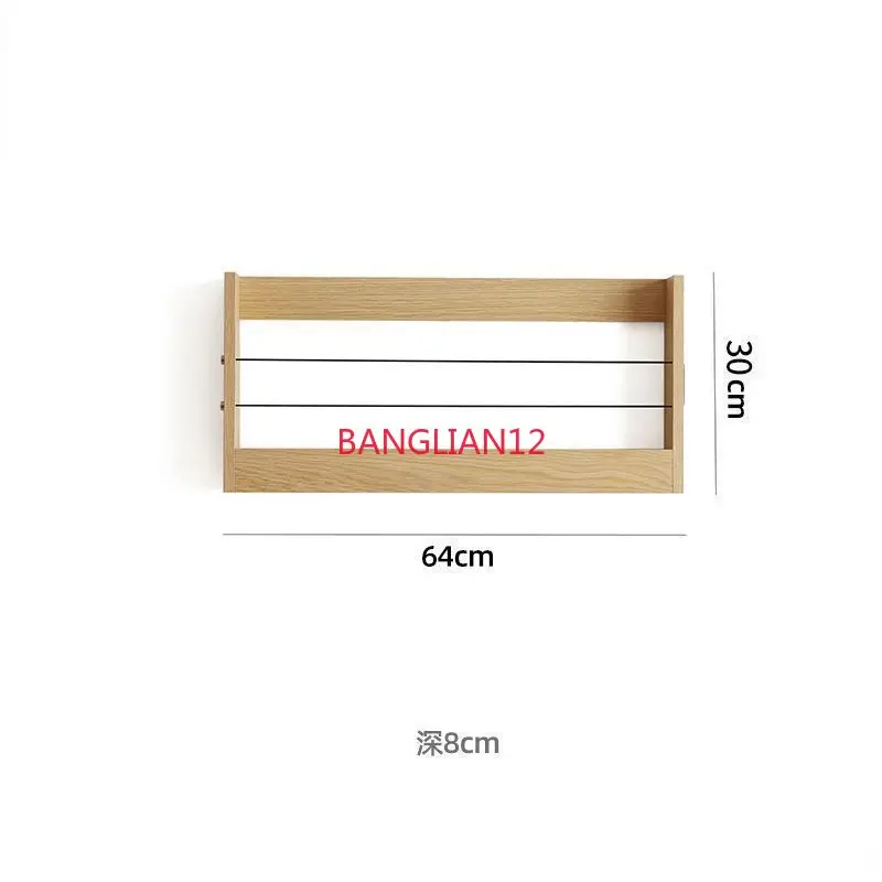 

Wall-mounted magazine rack, simple hanging storage rack, book and newspaper wall display rack