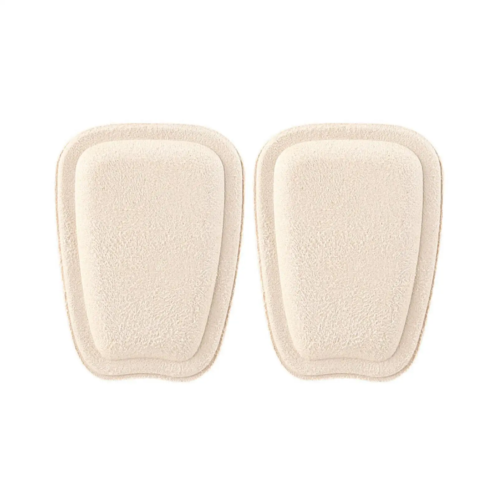 Faux Fur Shoe Tongue Cushion Pads for Loose Fit Sneakers Self Backing Inserts for Shoes Prevent Heel Slipping Everyday