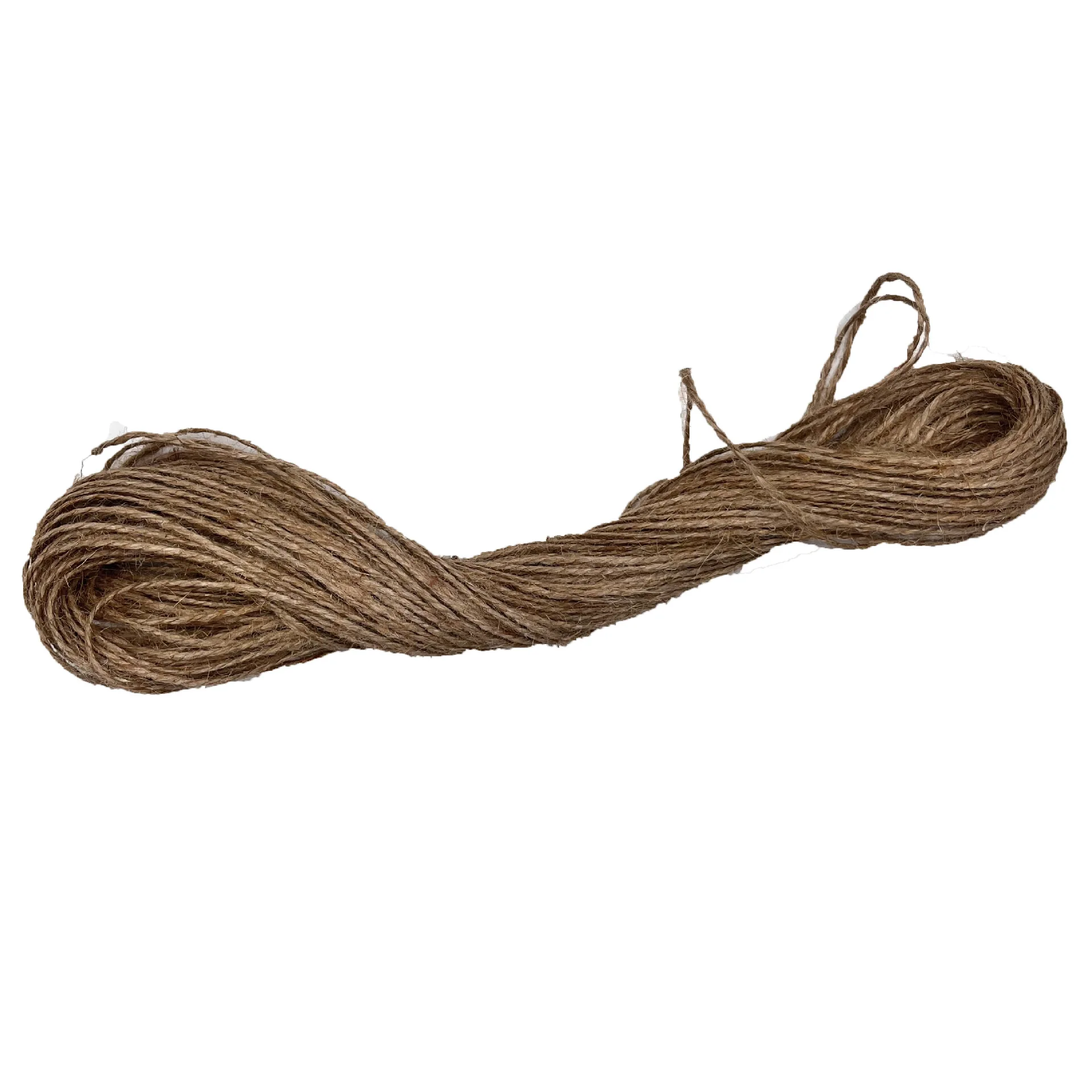 Spot speciale natuurlijke dubbelstrengige henneptouwverpakking, verpakking stropdas handgemaakte accessoires, fotoclip jute touw