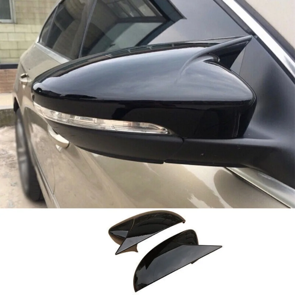 

Gloss Black OX Speaker Mirror Cover Decoration for Volkswagen CC 13-17