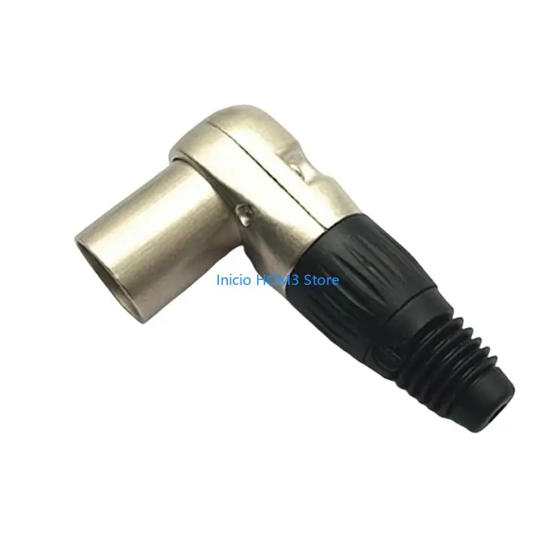 A5YD High Quality Coppers Cores XLR Connectors for Microphones 3/4/5Pin Male Female