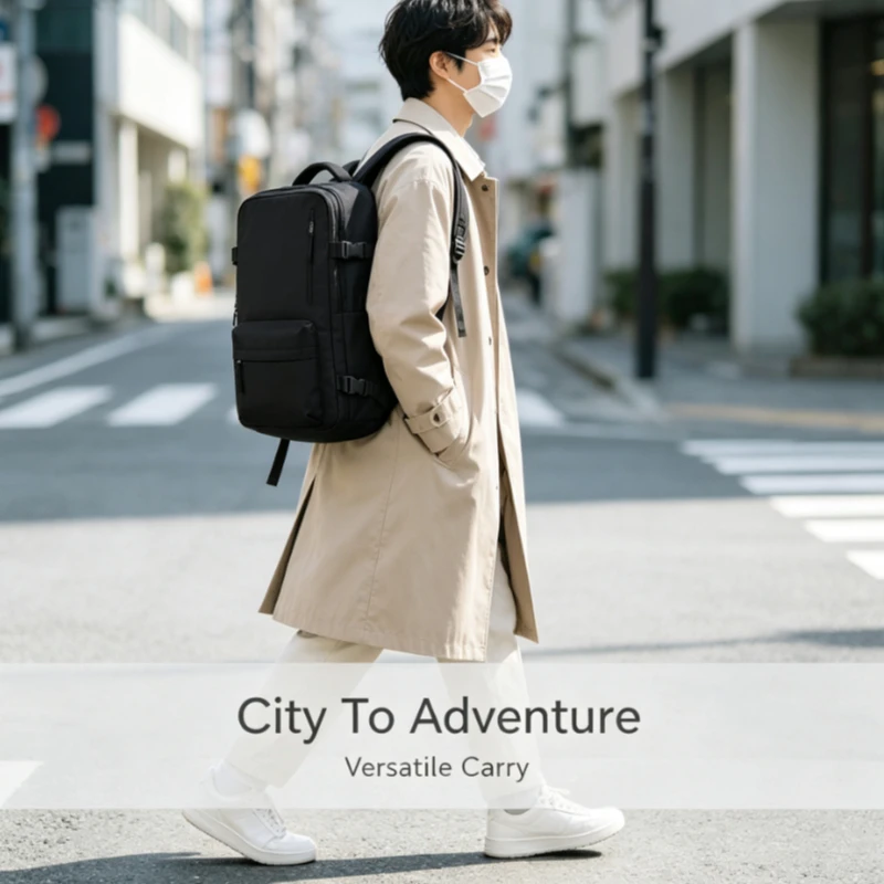 Large Capacity Multi-functional Casual Travel Backpack For Daily Commute And Outdoor Trip