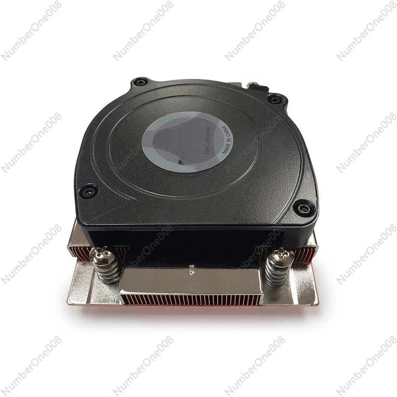 

Вентилятор радиатора процессора сервера 1U, корпус промышленного управления AM4 AM5, полностью медная температурная пластина A45