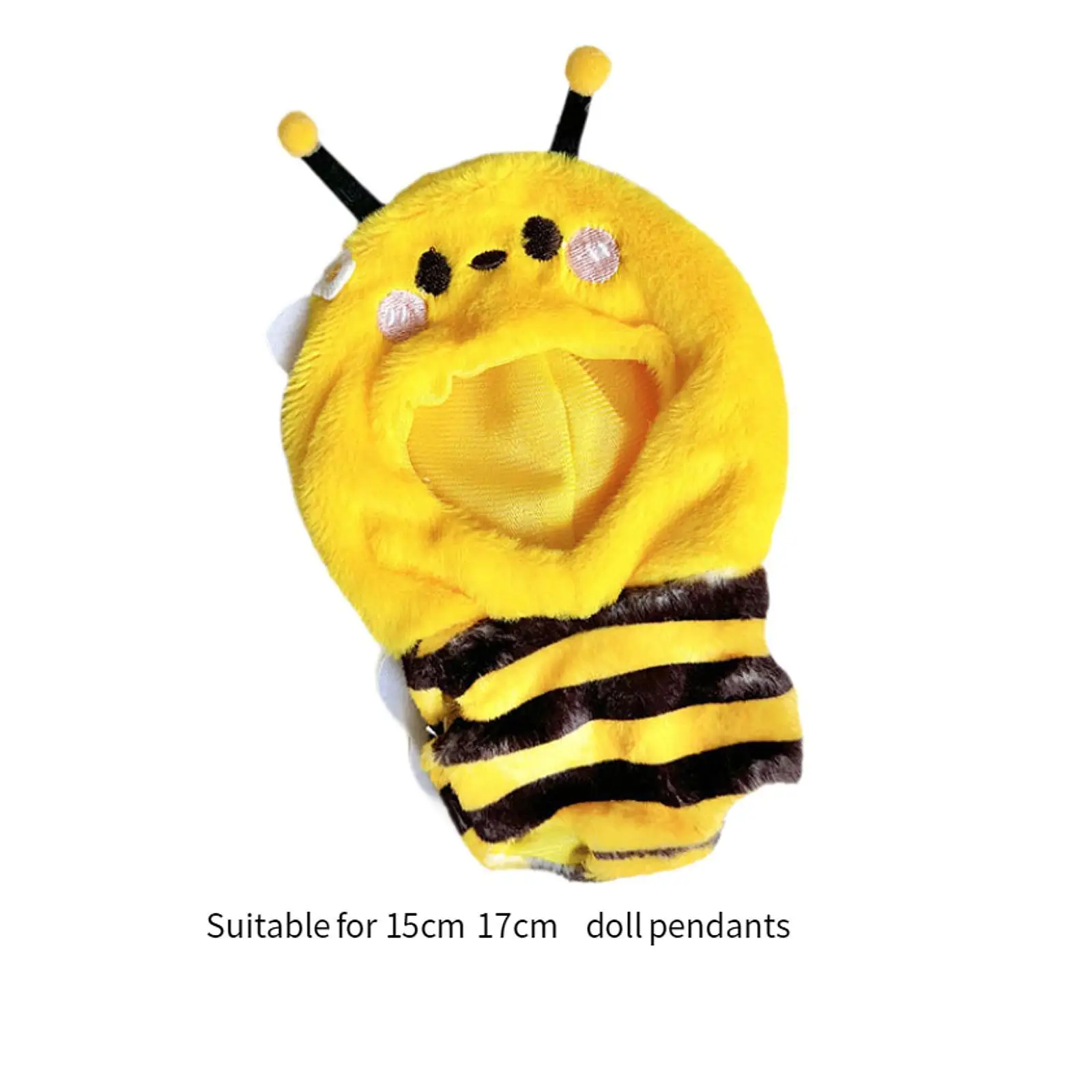 15cm 17cm 인형용 봉제 옷, 귀여운 꿀벌 의류, 귀여운 인형 옷 액세서리,