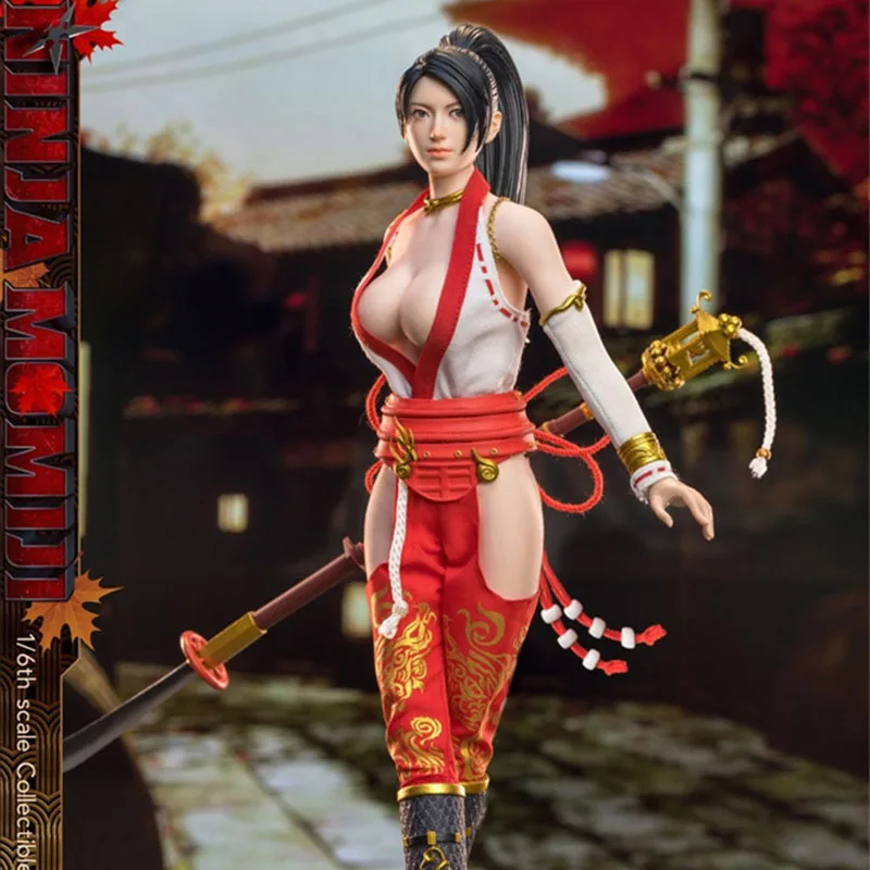 

SWTOYS FS050 1/6 Scale Ninja Momiji Movable Eyes Action Figure 12'' Female Soldier Figurine Doll Full Set Collectible Model