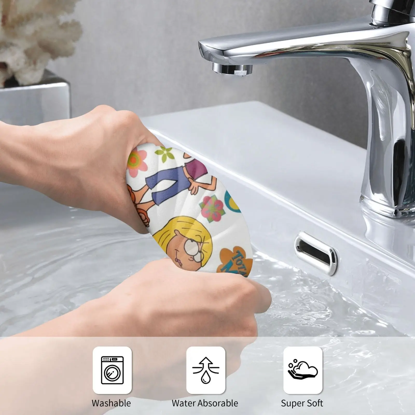 Lizzie Mcguire Flowers Custom Towel Bath Towel Lizzie Mcguire Hilary Duff Wool Evenstevens Nobulliying