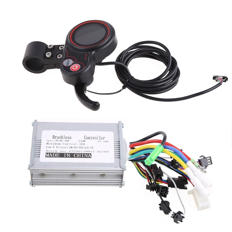 Brushless Speed,for w/ LCD Display,Electric Controller for Scooter,36V/48V and 3