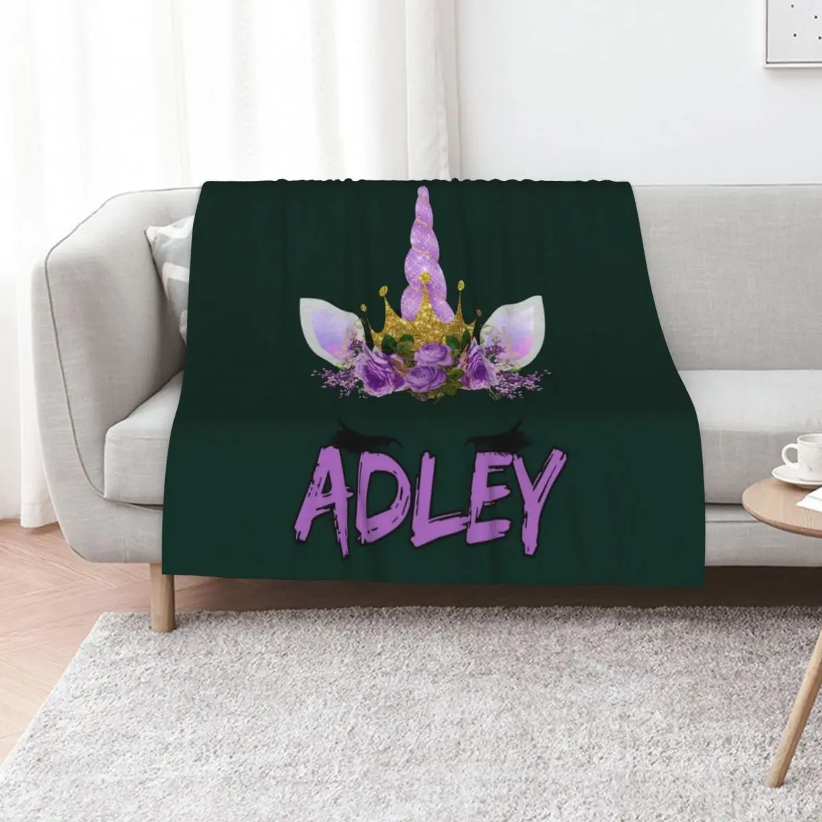 kawai girl a for adley unicorns kawaii82 Throw Blanket Quilt Designers wednesday Single Flannels Blankets