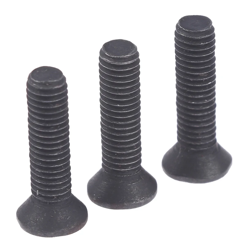 10Pcs/set Fixing Screw M5*20 M6*22 Left Hand Thread for 1/\'\'UNF 3/8\'\'UNF Drill Chuck Shank Adapter Screw