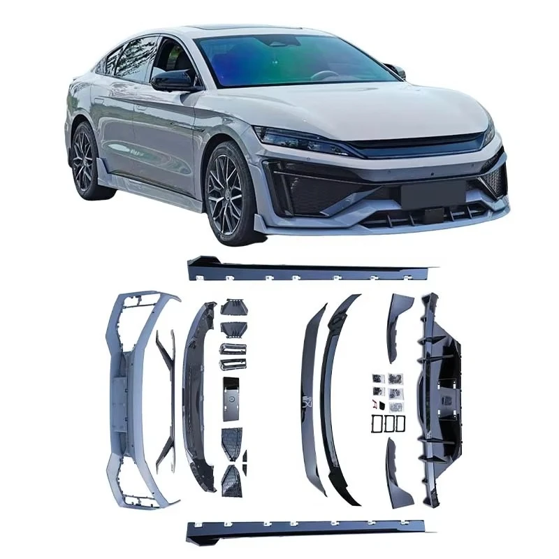 

Factory Direct 2022-2023 for BYD Han EV Body Kit Front/Rear Lip/Side Skirts/Rear Spoiler New Condition 1-Year Warranty