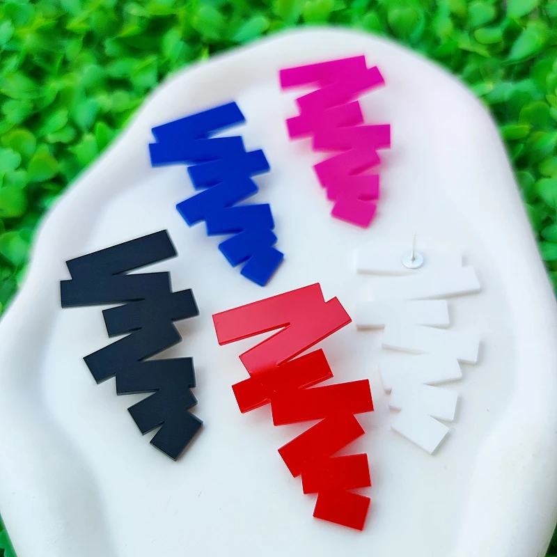 KUGUYS Klassische geometrische Acryl-Ohrringe für Damen, Statement-Schmuck, minimalistisches, zeitloses Geschenk für sie – Detail 7