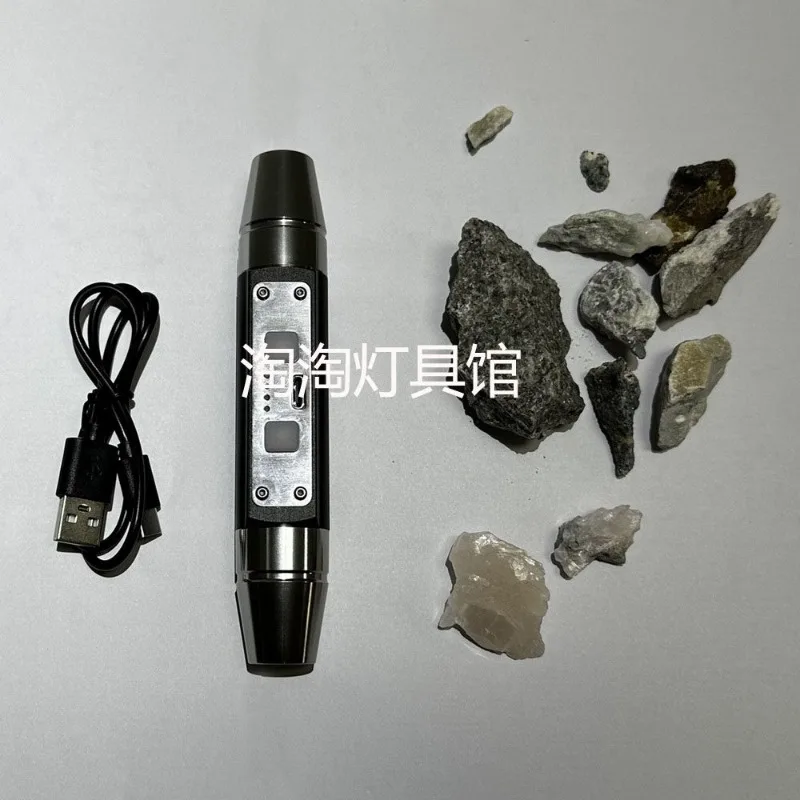 UV flashlight, fluorescent ore sterilization banknote inspection stamp crack inspection lamp 254nm 395nm 365nm