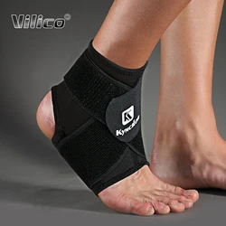 1Pcs Adjustable Compression Ankle Braces Support, Strong Ankle Sports Protection, Stabilize Ligaments-Eases Swelling Sprained