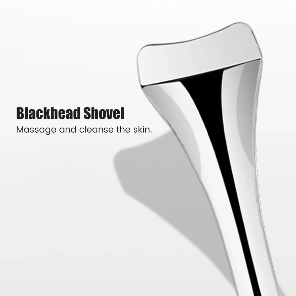Stainless steel blackhead removal tool No electricity, no fragrance. Facial cleaning tool - For deep pore cleansing.