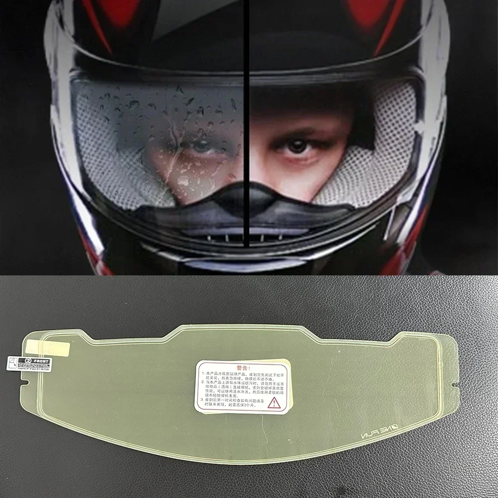 

Motorcycle Helmet Visor Anti Fog Film Moto Helmet Visor Helmets Lens Film for MT JARAMA MT-V-32