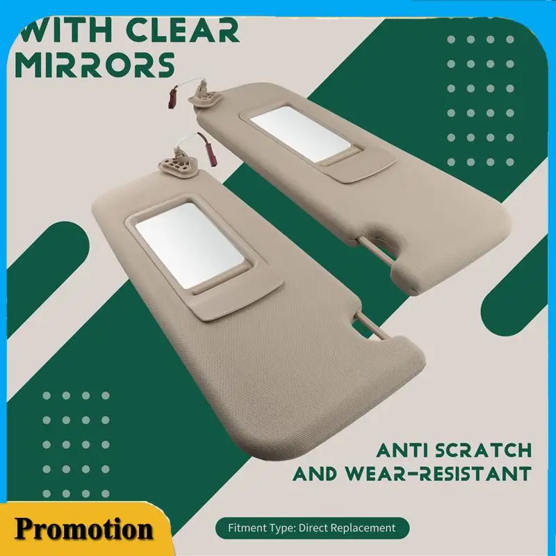 

Portable Beige Car Sun Visors For BMW 3 SERIES E90 E91 X1 E84 51167252009 51167252010