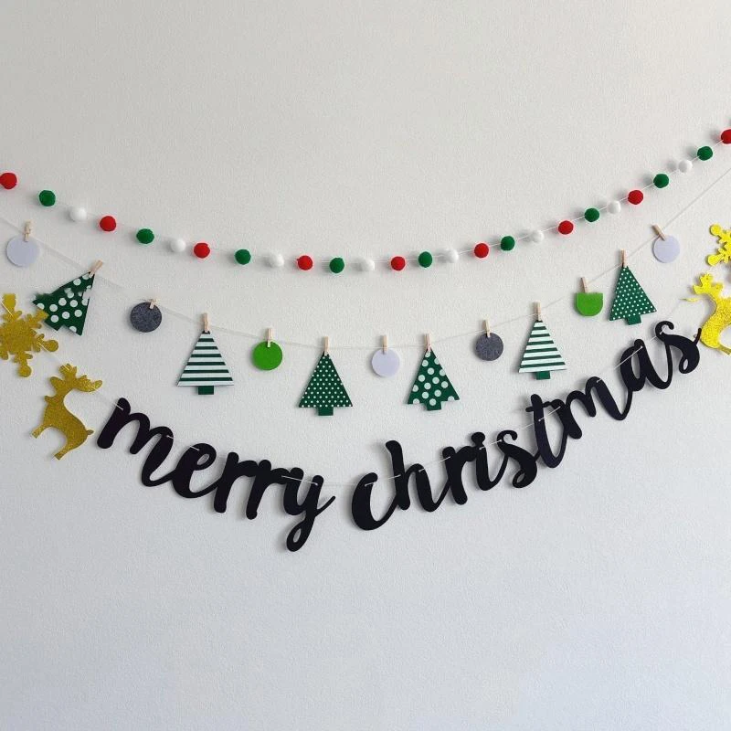 عيد الميلاد معلقة قلادة عيد الميلاد تزيين مُثبت عيد الميلاد DIY مهرجان الديكور السنة الجديدة 2026 عيد الميلاد جارلاند نافيداد