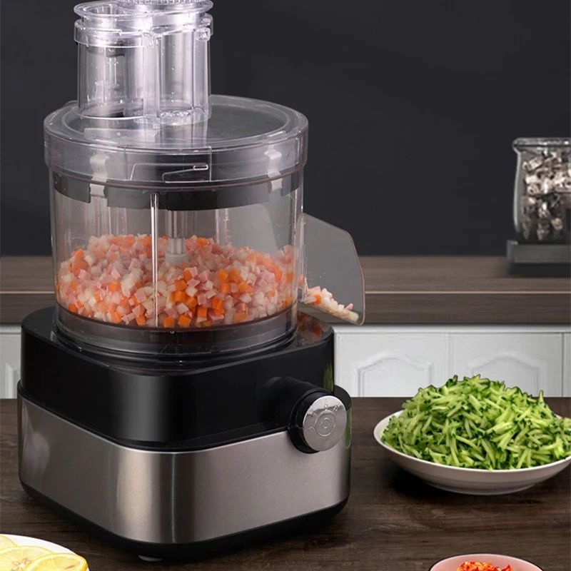 600W ที่ตัดผักเครื่องแครอทมันฝรั่งเครื่อง Dicing แตงโมสับปะรดแตงกวา Dicer