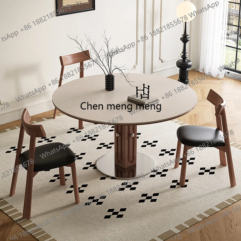 Designer French Dining Table Unusual Italian Organizer Drinks Dining Table Entryway Luxury Mobile Wood Muebles Home Furniture
