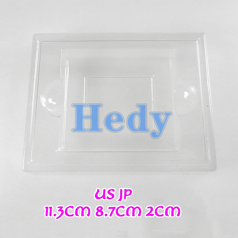 1 Uds. Para GB GBC caja de cartuchos de tarjetas de juego transparente Boxe insertar bandeja interior incrustación para Gameboy Color Mini Japón JP versión EE. UU. UE