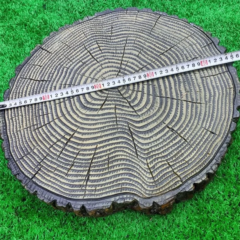 Stepping Stone Mold Cement Imitation Garden Paving Park Old Grinding Ting For Home Decoration
