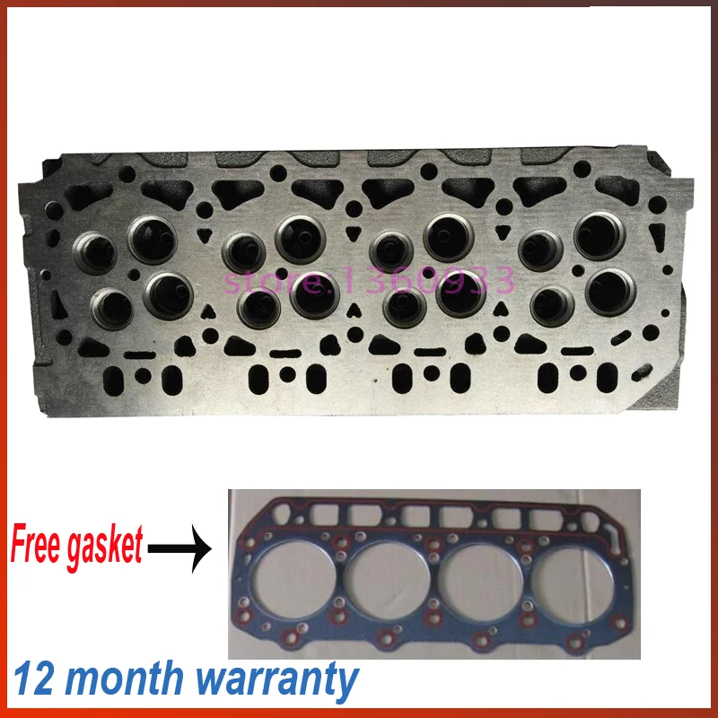 cylinder head for Yanmar 3053cc 3.1 D 3319CC 3.3 D  ENGINE : 4TNV94  4TNV98