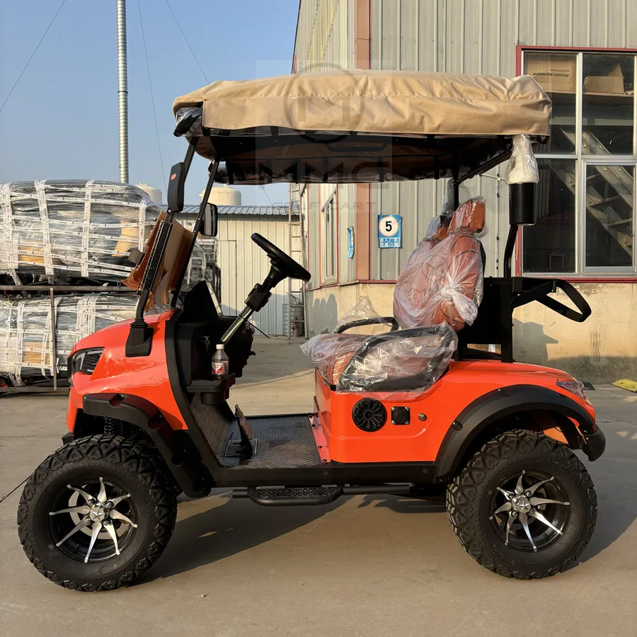 

MMC mini 2 seat Golf Car New Independent Suspension Adjustable Speed 2+2 seater Off-road Electric Golf Cart