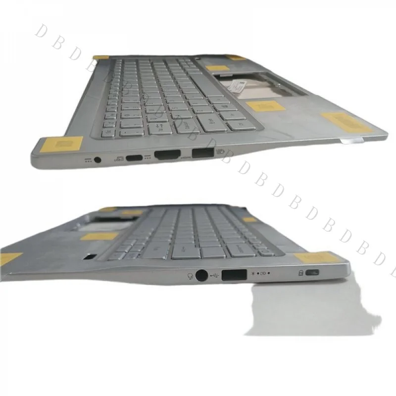 AA+AA+Replacement Keyboard Palmrest C Shell Silver For Acer Swift3 SF314-42 SF314-59 N19C4 Laptop