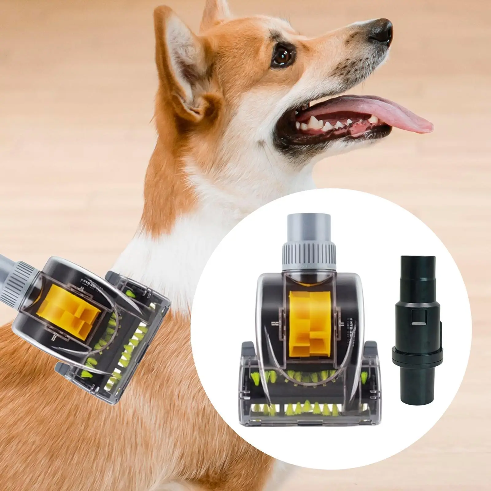 

Pet Hair Electric Brush Accessory, Quick Release Dog Grooming Brush, Brush