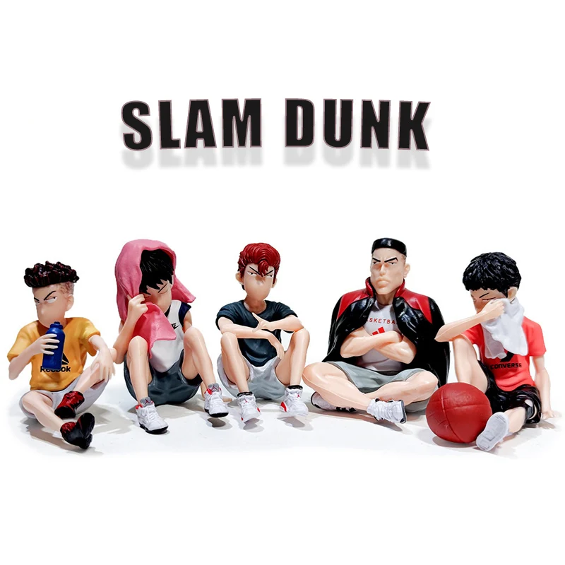 SLAM DUNK Figure Sakuragi Blossom Doll Figure Liuchuan Maple Model Car Decoration Tabletop Ornament Gift