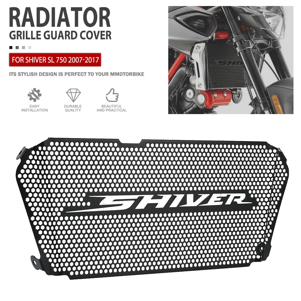 

Radiator Guard For Aprilia Shiver SL 750 2007 2008 2009 2010 2011 2012 2013 2014 -2017 Motorcycle Radiator Grille Cover Protect