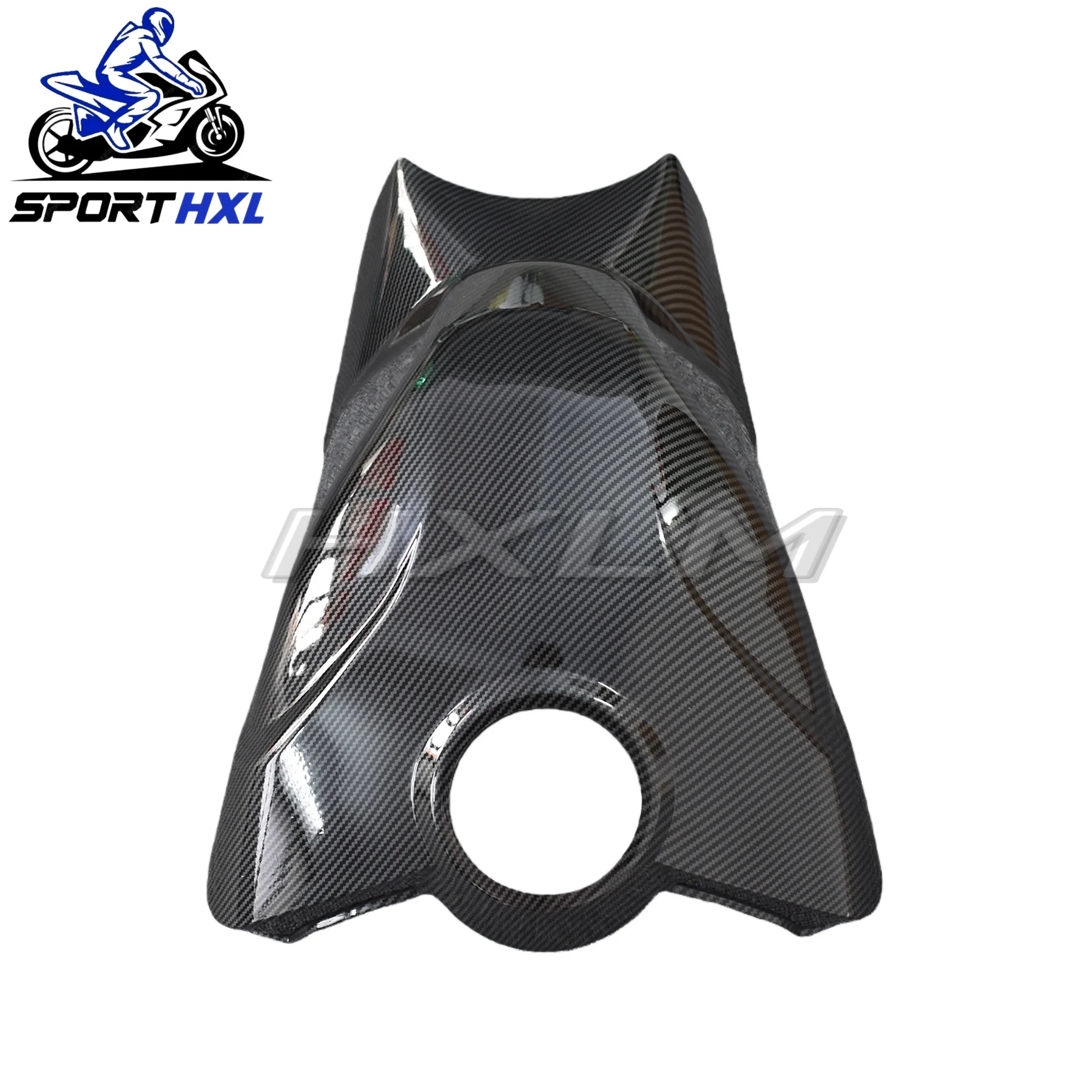 Racing Style Full Fuel Tank Cover Guard Protection Carbon Painted look Motor Bike Supplies Panigale V4 Parts Accessories Fit For