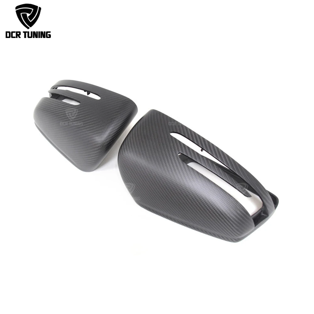 For Mercedes Mirror W204 W212 W207 W176 W218 Carbon Mirror for Mercedes A B C E S CLS GLK CLS Class Carbon Mirror